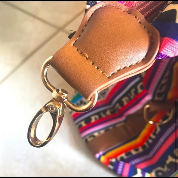 New! Sale 🔥 XL Huge Leopard Stripe Cow Travel Duffel Bag Overnight - Picture 7 of 7